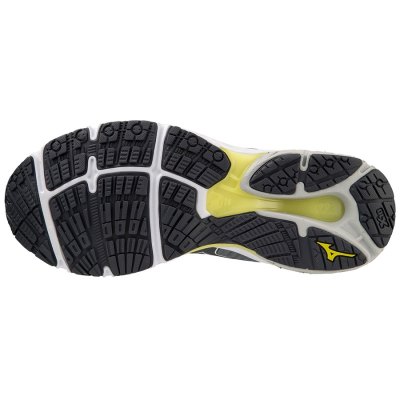 Zapatillas Para Correr Mizuno WAVE Prodigy 5 Hombre - Grises Oscuro / Blancos / Amarillos - Chile M